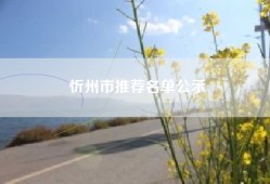 忻州市推荐名单公示